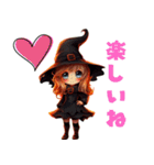 ハロウィーンと可愛いお化け（個別スタンプ：38）