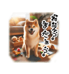 微笑む癒し柴犬（個別スタンプ：28）