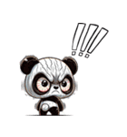 爆裂！口が悪い怒りパンダ（個別スタンプ：11）