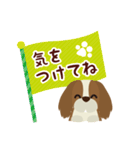 【キャバリア犬】日常会話で使えるスタンプ（個別スタンプ：20）