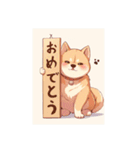 nobu_cyan dog 01（個別スタンプ：1）