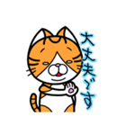 ねこ日和 キジシロ編（個別スタンプ：10）