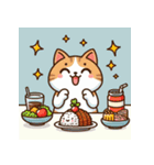 ☆猫×料理のラインスタンプ第四弾！☆（個別スタンプ：2）