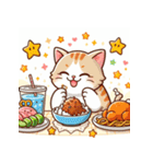 ☆猫×料理のラインスタンプ第四弾！☆（個別スタンプ：3）