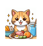 ☆猫×料理のラインスタンプ第四弾！☆（個別スタンプ：10）