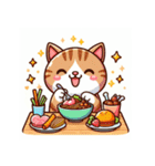 ☆猫×料理のラインスタンプ第四弾！☆（個別スタンプ：11）