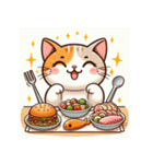 ☆猫×料理のラインスタンプ第四弾！☆（個別スタンプ：15）