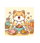 ☆猫×料理のラインスタンプ第四弾！☆（個別スタンプ：16）