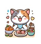 ☆猫×料理のラインスタンプ第四弾！☆（個別スタンプ：17）