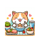 ☆猫×料理のラインスタンプ第四弾！☆（個別スタンプ：18）