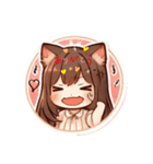 猫耳女子だにゃ〜（個別スタンプ：8）