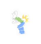 絵しりとり（キジ多め。）（個別スタンプ：7）