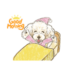 My Dog Stickers-Mocha-（個別スタンプ：8）