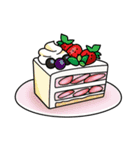 かわいいうさぎのスタンプ10(何食べる)（個別スタンプ：15）