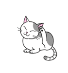 ねこちゃんいっぱい9 アレンジ用文字無し（個別スタンプ：2）