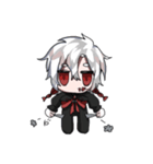リボンガールの悩み（個別スタンプ：36）