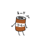 表情ゆたかな缶コーヒー（個別スタンプ：3）