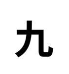 一年生で習う漢字 1（個別スタンプ：2）