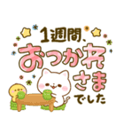 カラフル可愛いデカ文字♡ねこねこにゃんこ（個別スタンプ：19）