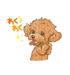 My Dog Stickers -ローくん-（個別スタンプ：4）