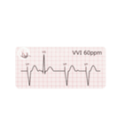【動く！】心電図 ～ペースメーカ編～（個別スタンプ：7）