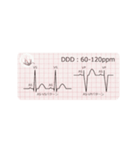 【動く！】心電図 ～ペースメーカ編～（個別スタンプ：9）