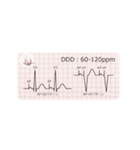 【動く！】心電図 ～ペースメーカ編～（個別スタンプ：10）