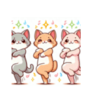 ♪ダンスダンス猫リューション☆♪（個別スタンプ：11）