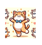 ♪ダンスダンス猫リューション☆♪（個別スタンプ：23）