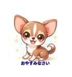 かわいいチワワの癒しスタンプ（個別スタンプ：3）