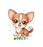 かわいいチワワの癒しスタンプ（個別スタンプ：4）