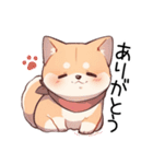 ふわかわ・芝犬の毎日（個別スタンプ：3）