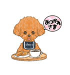 My Dog Stickers-Choco-（個別スタンプ：3）