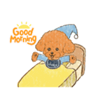 My Dog Stickers-Choco-（個別スタンプ：8）