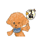 My Dog Stickers-Choco-（個別スタンプ：11）