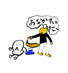 きつねくんとおもちくん（個別スタンプ：15）