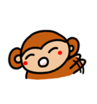 おさるのもゆちゃん6(ハムカオ多め)（個別スタンプ：23）