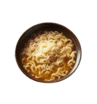 うどんそばラーメンに具を盛ろう（個別スタンプ：4）