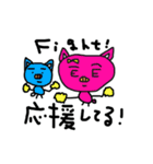 手書きブタさんの日常（個別スタンプ：5）
