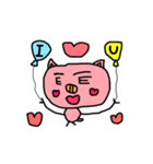 手書きブタさんの日常（個別スタンプ：10）