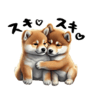 柴犬＆筆文字（個別スタンプ：26）