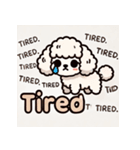 トイプードルの気分（個別スタンプ：6）