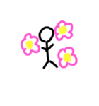 絵文字棒人間（個別スタンプ：6）