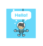 scubadivingHellostamp（個別スタンプ：6）