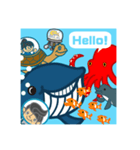 scubadivingHellostamp（個別スタンプ：8）