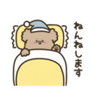 ずっと使える♡ぷくぷくトイプー(二頭身)（個別スタンプ：5）