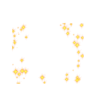 動く豪華な文字セット（個別スタンプ：21）