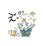 たまごエルフちゃんの気だるげスタンプ（個別スタンプ：6）