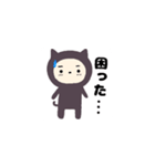 タイツねこの挨拶、返答スタンプです（個別スタンプ：6）