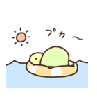 夏のかめ（個別スタンプ：34）